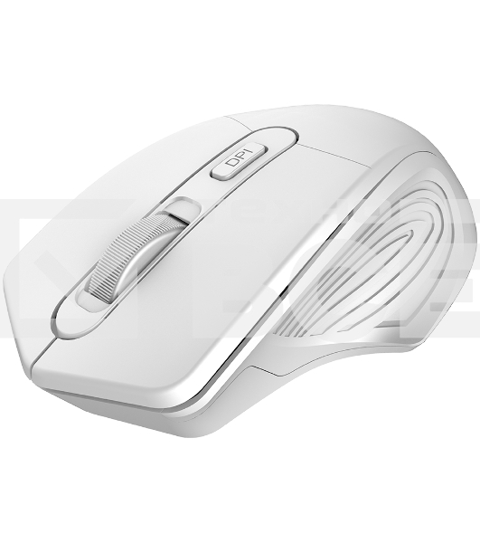 Мышь беспроводная Canyon MW-15 белый, 1600 dpi, радиоканал, USB, кнопки - 4