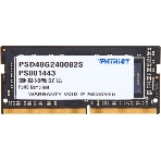 Модуль памяти Patriot SO-DIMM DDR4 8Gb 2400MHz Patriot PSD48G240082S RTL PC4-17000 CL17 260-pin 1.2В dual rank, фото7