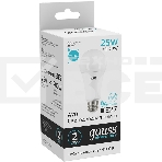 Лампа светодиодная Gauss Elementary 25Вт цок.:E27 груша 220B 4100K св.свеч.бел.ней. A67 (упак.:10шт) (73225), фото5