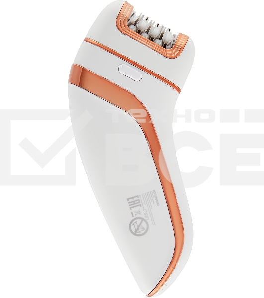 Эпилятор Hyundai H-EP9020 скор.:2 насад.:3 от аккум. белый/бежевый