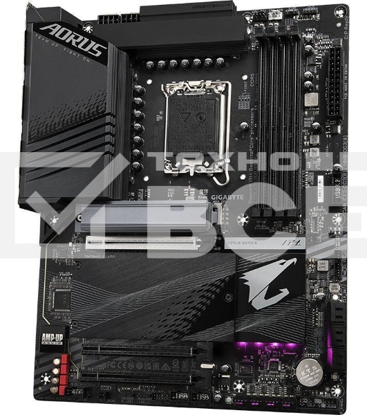Материнская плата Gigabyte Z790 AORUS ELITE AX, LGA 1700, Intel Z790, 4xDDR5, 6xSATA, 4xM.2, 1xPCI-E 5.0 x16, 1xPCI-E 3.0 x4, 1xDP, 1xHDMI, 1x 2.5Gb LAN, 2xUSB-A 2.0, 3xUSB-A 3.2 Gen 1, 2xUSB-A 3.2 Gen 2, 1xUSB-C 3.2 Gen 2x2, 7.1, ATX