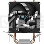 Кулер для процессора DEEPCOOL AG200 черный, 92 мм, алюминий/медь, 3050 об/мин, 30.5 дБ, 4 pin, 100 Вт, 133 мм, фото10