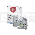 Кассета с лентой S'OK by Sakura Printing TZE535 для Brother, белый на синем, 12мм/8м, наклейка, фото 1