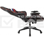 Кресло игровое Бюрократ VIKING 4 AERO RUS белый/синий/красный/черный, искусст. кожа/ткань, две подушки, фото23