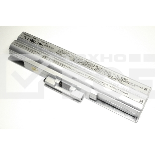 Аккумуляторная батарея для ноутбука Sony Vaio VGN-AW, CS FW  4400-5200mAh OEM серебристый