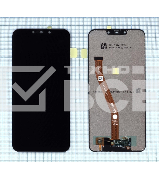 Дисплей для Huawei Mate 20 Lite черный Orig
