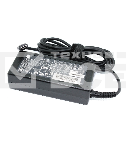 Блок питания (сетевой адаптер) для ноутбуков HP 20V 3.25A 65W Type-C