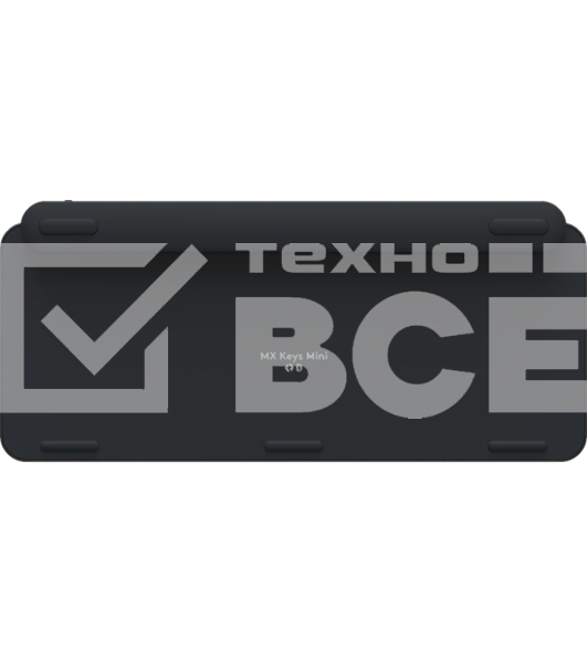 Клавиатура Logitech MX Keys Mini (920-010501) беспроводная, USB, Bluetooth/Радиоканал, темно-серый/черный