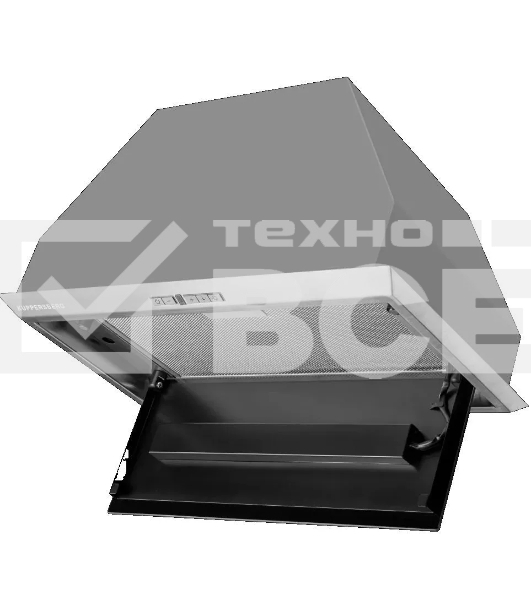 Встраиваемая вытяжка Kuppersberg INTRO 60 X 54х17х28 см, 650 м3/ч, High-Tech, нерж. сталь