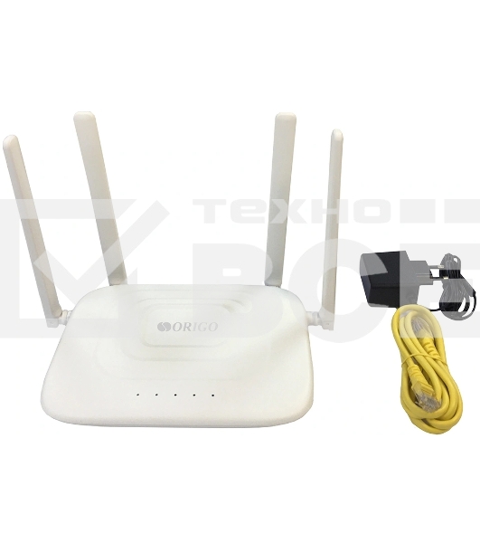 Беспроводной двухдиапазонный маршрутизатор AC1200, 1x1000Base-T WAN, 3x1000Base-T LAN, 4 внешние антенны 5 dBi
