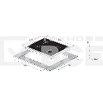 Варочная поверхность Kuppersberg/ Варочная поверхность Kuppersberg, газ, High-Tech, автоматический электроподжиг, газ-контроль, материал решеток чугун, форсунки под сжиженный газ, мощность конфорок 1.1, 1.75, 1.75, 3.8 кВт, цвет белый, фото 1
