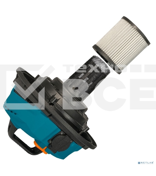 Строительный пылесос Bort BSS-1215 синий/серебристый, 260/1200 Вт, уборка сухая/влажная, пылесборник мешок/контейнер, 15 л