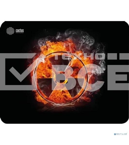 Коврик для мыши Cactus CS-MP-D06M Radiation 300x250x3мм