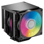 Кулер для процессора PCCooler RT720 TC BK (270W, 4-pin PWM, 157.5mm, Al/Cu, 7x6mm, 2x120mm, 73.32CFM, 34.9dBA, 2200RPM, S: 1851/1700/1200/115X, AM5/AM4, black), фото8