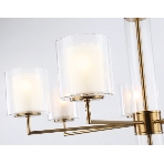 Люстра Ambrella light LH56013/7 BS/FR латунь/белый матовый E14*7 max 40W D790*1260, фото5