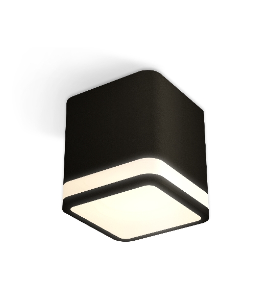 Светильник Ambrella Light XS7806030 SBK/FR черный песок/белый матовый MR16 GU5.3 (C7806, N7751)