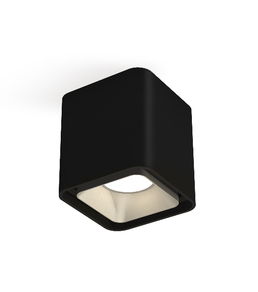 Светильник Ambrella Light XS7841003 SBK/SSL черный песок/серебро песок MR16 GU5.3 (C7841, N7703)