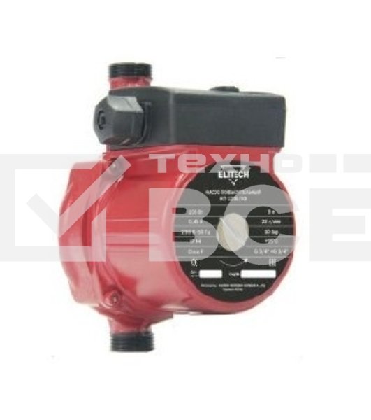 Насос ELITECH 181578 НП 1216/9Э Насос повысительный 105Вт,1380л\ч,напор9м,мах95грС,160мм,1/2