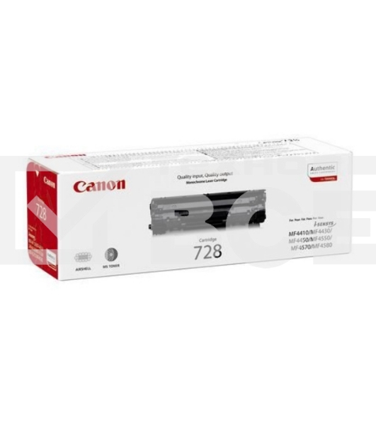 Картридж лазерный Canon 728 черный (2100 стр.) для CANON MF4410/4430/4450/4550/4570/4580