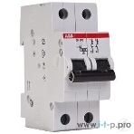 Выключатель автоматический модульный 2п C 25А 6кА S202 ABB 2CDS252001R0254, фото2