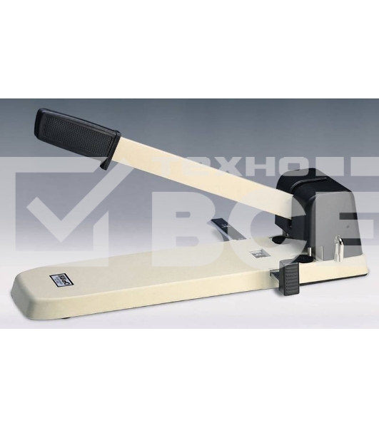 Дырокол Kw-Trio 933 макс.:190лист. металл/пластик с линейкой черный/белый