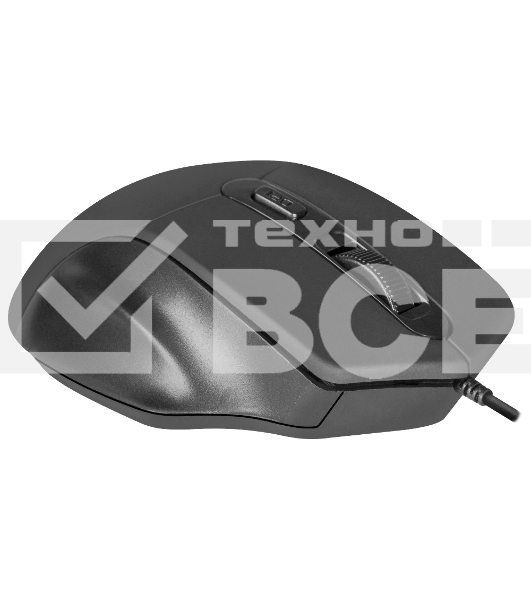 Мышь проводная Defender Datum MB-347 черный, 1600 dpi, USB, кнопки - 4
