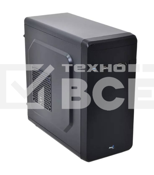 Компьютерный корпус Aerocool / Formula Qs-180 черный без БП mATX 1x80mm 2xUSB2.0 1xUSB3.0 audio