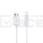 Кабель USB 2.0 hoco X1, AM/Lightning, белый, 1м, фото 1