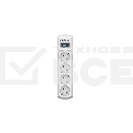 Сетевой фильтр Pilot mini 3м (4 розетки) белый (коробка), фото4