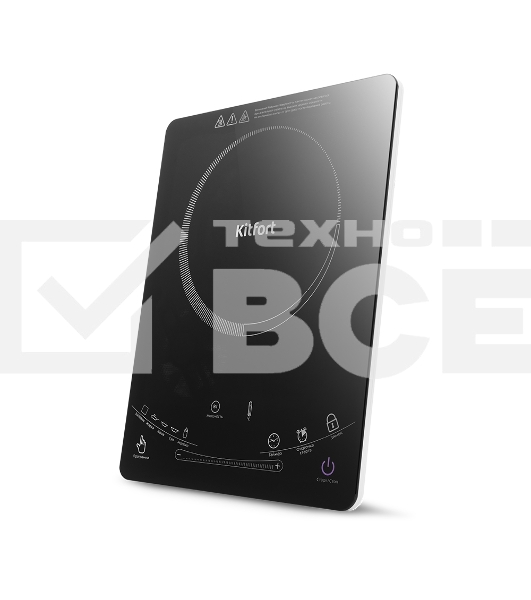 Плита электрическая Kitfort КТ-106 черный (настольная)