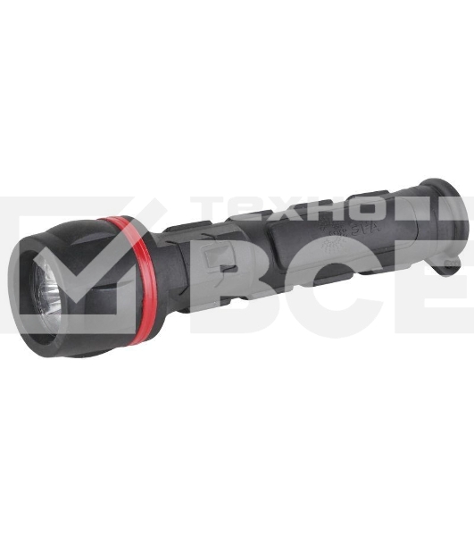 Фонарь R2AA обрезиненный (3LED 2хAA) ЭРА C0033735