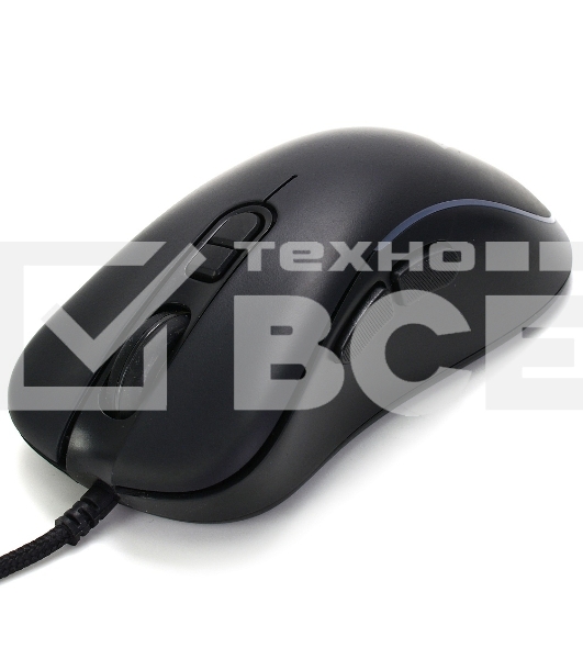 Мышь проводная Crown CMGM-902 черный, 7200 dpi, USB, кнопки - 7