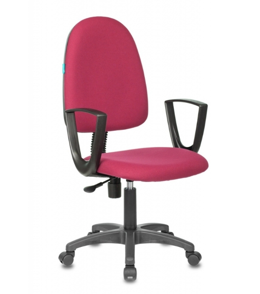 Кресло компьютерное Бюрократ CH-1300N/3C18 бордовый Престиж+ 3C18