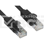 Патч-корд Greenconnect Патч-корд UTP прямой 10m AWG24 кат.5е,  RJ45,  медь, литой (Черный), пластик пакет (GCR-LNC06-10.0m), фото2