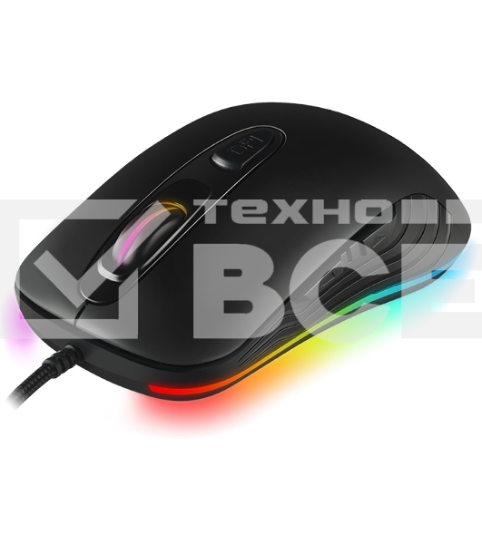 Мышь проводная SVEN RX-G820 черный, 4800 dpi, USB, кнопки - 6