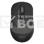Мышь беспроводная A4Tech Fstyler FG10S черный/серый, 2000 dpi, радиоканал, USB, кнопки - 4, фото 1