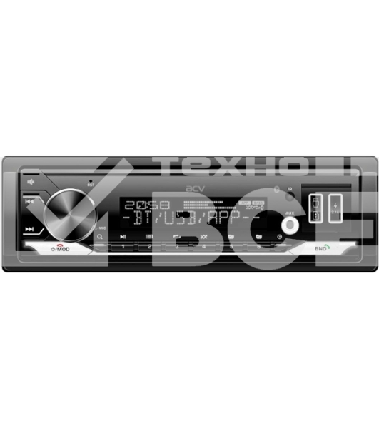 Автомагнитола ACV AVS-928BW 1DIN 4x50Вт