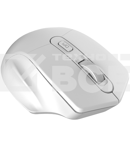 Мышь беспроводная Canyon MW-15 белый, 1600 dpi, радиоканал, USB, кнопки - 4