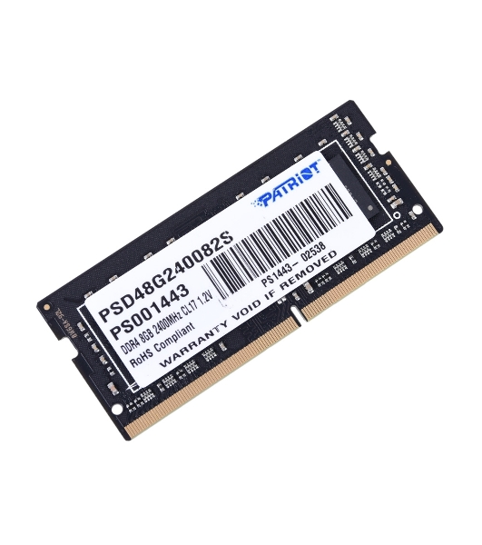 Модуль памяти Patriot SO-DIMM DDR4 8Gb 2400MHz Patriot PSD48G240082S RTL PC4-17000 CL17 260-pin 1.2В dual rank