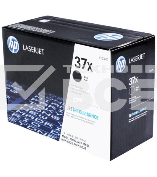 Картридж лазерный HP 37X High Yield Black для HP LaserJet (CF237X) 25000 стр
