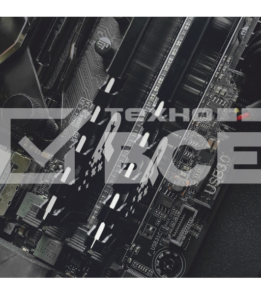 Оперативная память Patriot Signature Premium, DDR4, 16GB (1x16 GB), 3200 MHz, CL22, радиатор, чёрный