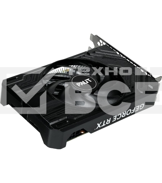 Видеокарта Palit PA-RTX4060 STORMX 8GB 8192Mb 128 GDDR6 1830/17000 HDMIx1 DPx3 HDCP Ret