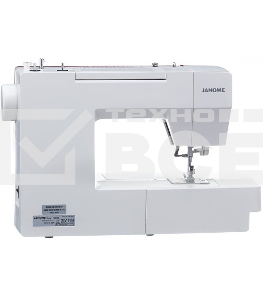 Швейная машина Janome 1522RD 25 операции, петля автомат, верт. челнок, нитевдеватель, мягкий  , подарочный набор (шпульки, ножницы, сантиметровая лента, игольница )