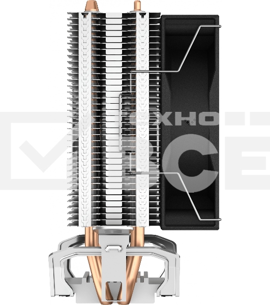 Кулер для процессора DEEPCOOL AG200 черный, 92 мм, алюминий/медь, 3050 об/мин, 30.5 дБ, 4 pin, 100 Вт, 133 мм