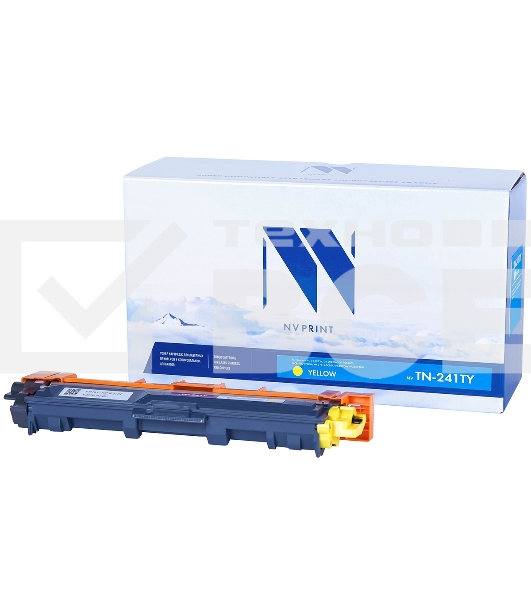 Картридж NVPrint совместимый Brother TN-241T Yellow для HL-3140CW/3150CDW/3170CDW/DCP-9020CDW/MFC-9140CDN/9330CDW/9340CDW (1400k)