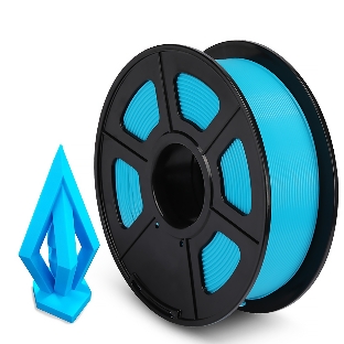 Филамент NVPrint PLA+ Cyan для 3D печати диаметр 1.75мм длина 330 метров масса 1 кг