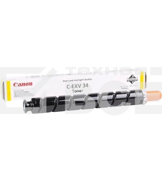 Картридж лазерный Canon C-EXV34Y жёлтый (16000 стр.) для Canon iR C9060/C9065/C9070
