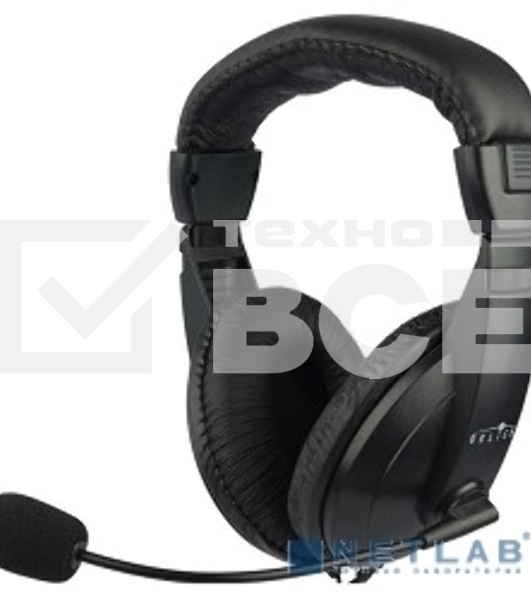 Гарнитура Oklick HS-M137V черный 1.8м мониторы оголовье