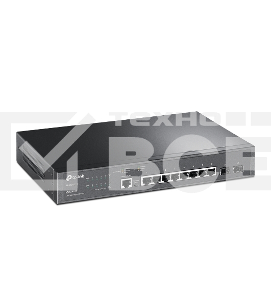 Коммутатор TP-Link SMB TL-SG3210 JetStream 8-Port Gigabit L2 Lite Managed Switch with 2 SFP Slots