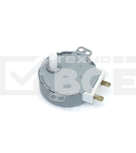Электродвигатель (мотор) вращения тарелки для свч (микроволновой) печи 220V 4W шток-11mm